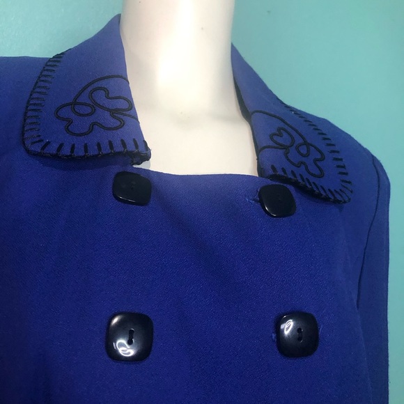 Jennifer Jeffries Vintage Blazer Size 6 - Picture 6 of 10